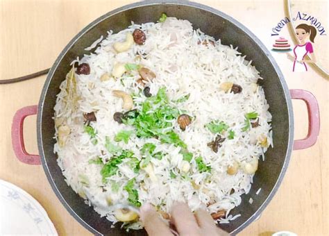 Rice Pilaf with Dried Fruit and Nuts - Veena Azmanov