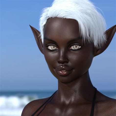 Kess Nude At The Beach 3D Render Digital Art By Bikdingle