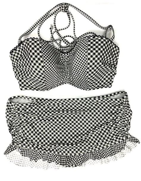 Profile Blush Gottex Brigitte Underwire Top Skirted Bottom Swimsuit Bikini Small Ebay