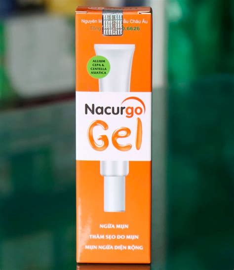 SỰ THẬT Nacurgo Gel có bán ở hiệu thuốc không Mua ở đâu Cách sử