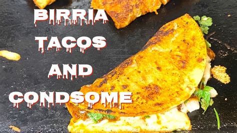 Homemade Birria Tacos And Consome Step By Step Birria Tacos Recipe