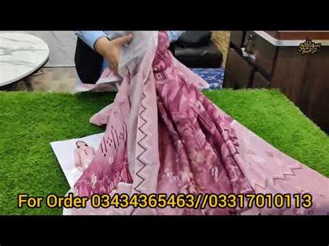 Tamana Chicken Kari Boring Lawn Original Suit Eid Collection Youtube