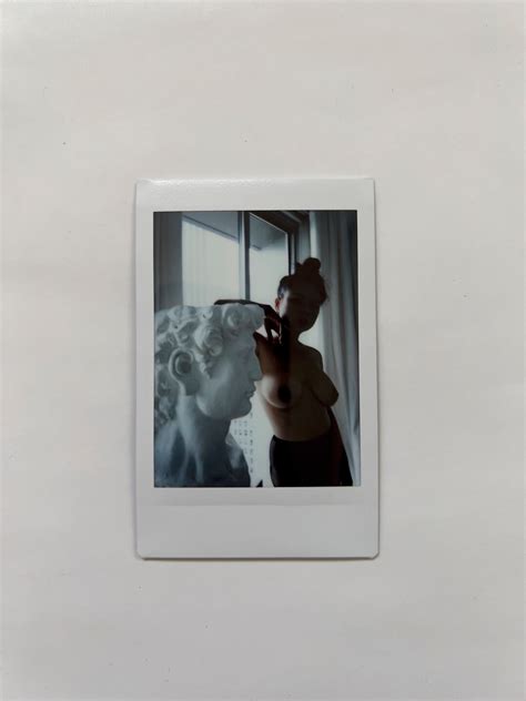 Nude Art Model Instax Mini Film Lingerie Dtla Print No Etsy