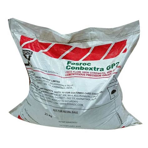 Waterproofing Coating Fosroc Conbextra Gp1 Packaging Size 25 Kg