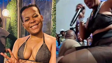 Watch Zodwa Wabantus Punani Getting Licked On Stage While Performing