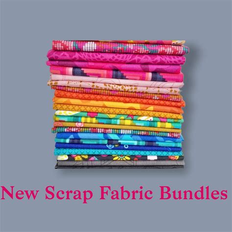 Scrap Fabric Bundle Fabric Scraps Quilting Scrap Bundle Etsy