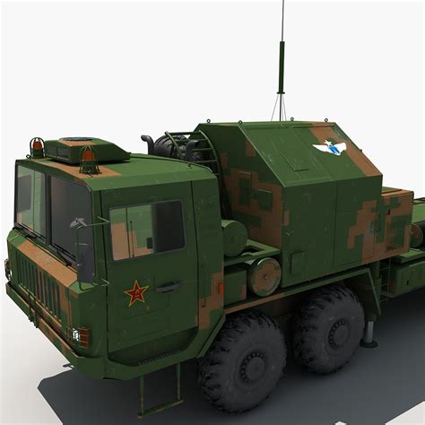 China HQ-9 Anti-aircraft Missiles System 3D Model $149 - .max .fbx - Free3D