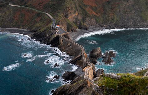 Man-made Bridge in Gaztelugatxe, Spain | | Fancycrave