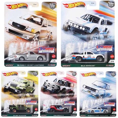 Hot Wheels Premium Hyper Haulers Ford F Svt Lightning