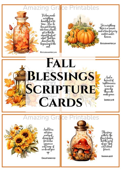 Free Printable Scripture Cards For Thanksgiving And Gratitude Artofit