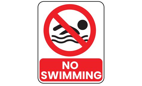 No Swimming Icon No Swimming Area On Transparent Background Png