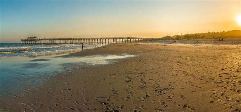 Discovering Coastal Paradise Myrtle Beach State Park High Tide Surfside Beach Sc