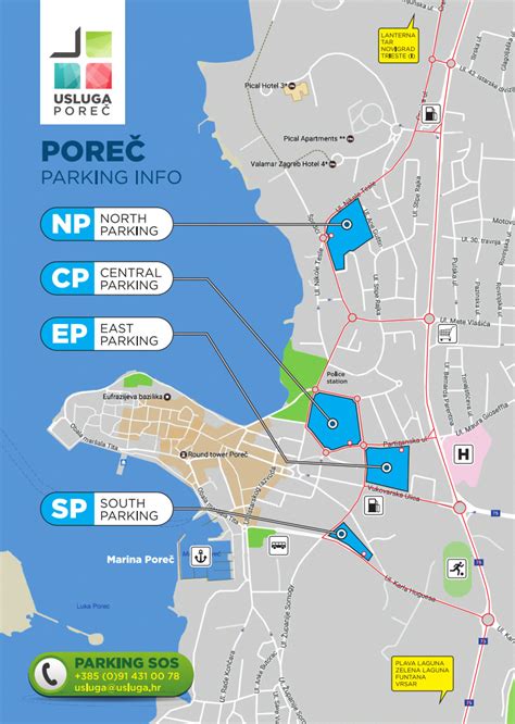 Parken In Poreč Porec Istrien Das Offizielle Tourismusportal Des