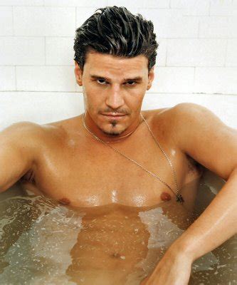 David Boreanaz Shirtless Sexy Photo Shoot Hot Rare Buffy The Vampire