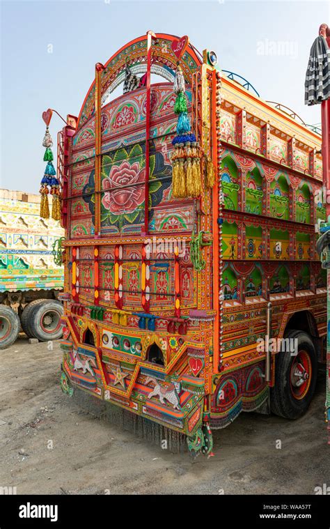 Pakistani Truck Side View