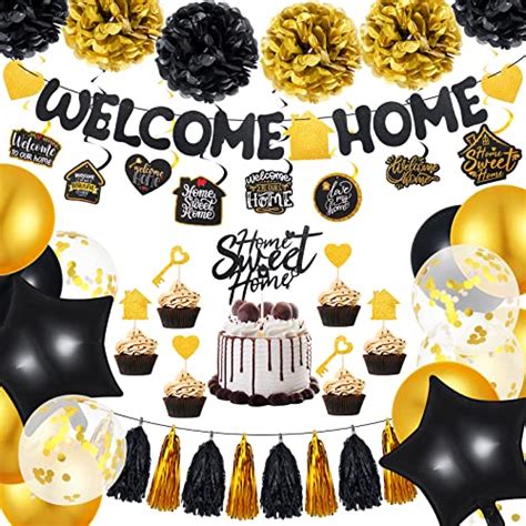 Welcome Home Party Decorations Welcome Back Party Supplies with Welcome Home Banner Welcome Home ...