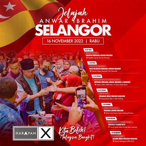 Anwar Ibrahim On Twitter Insyaallah Esok Akan Meneruskan Jelajah Di