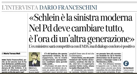 Ferdinando Cotugno On Twitter Questo Franceschini Femminista E