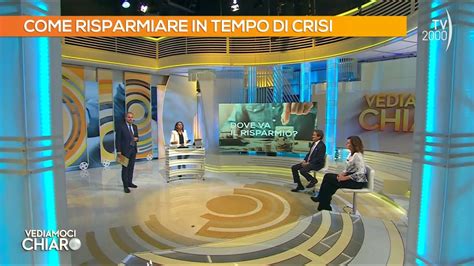 Vediamoci Chiaro TV2000 21 Novembre 2023 Come Risparmiare In Tempo