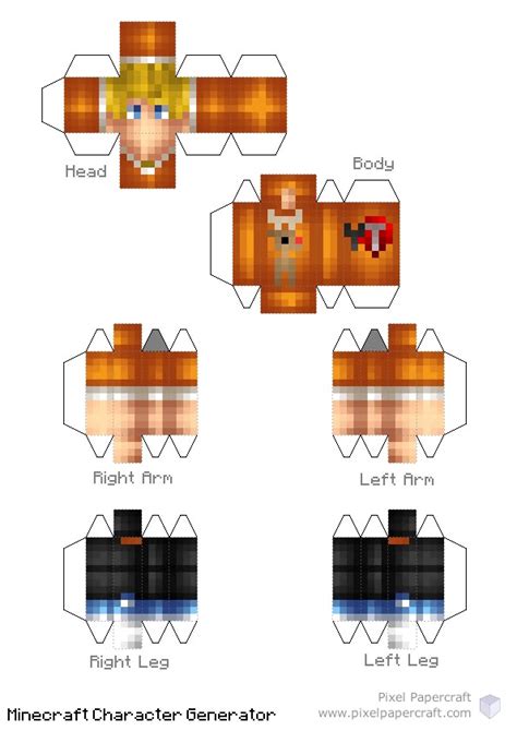 Тумка из бумаги схема | Поделки, Поделки minecraft, Бумажные поделки