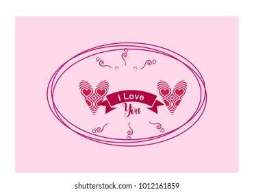 Ilove You Simple Lettering Vector Stock Vector Royalty Free