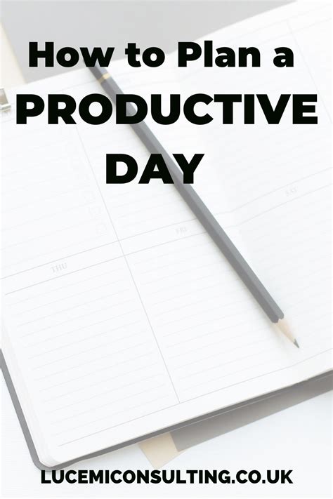 Discover Tips On How To Plan A Productive Day Elevate Your Daily