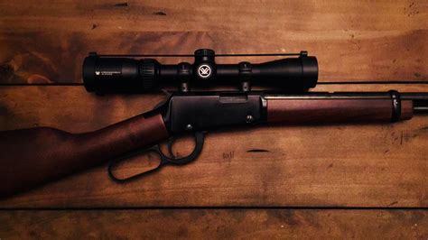 Bought my first scope for my Henry 22 rifle. : r/22lr