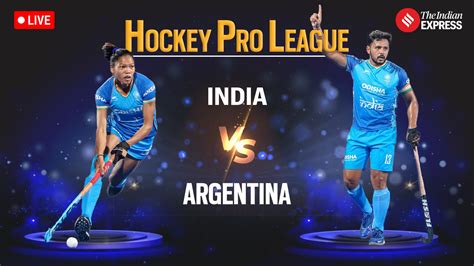 Fih Pro League Hockey India Vs Argentina Highlights Sreejesh