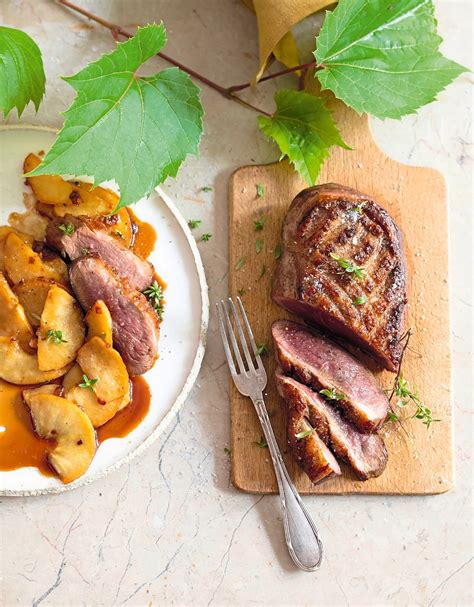 Recette Magrets De Canard Aux Pommes Facile Marie Claire