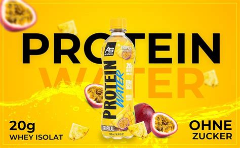 All Stars Protein Water Fruchtiger Eiwei Drink Ohne Zuckerzusatz Das