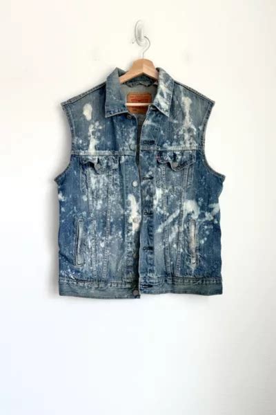 Vintage Reworked Levi S Vest Urban Outfitters