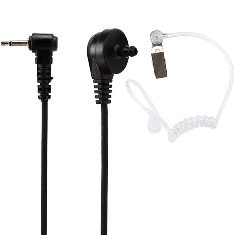 25mm Earphone Cable Radio Earpiece Headset Line Listen Only Air Tube For Walkie Talkie