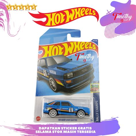 Jual Hot Wheels Audi Sport Quattro Biru Rally Champs Shopee Indonesia