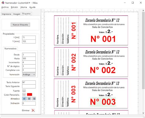 Tipos De Rifas Para Imprimir Como Hacer Boletos Para Rifa En Microsoft