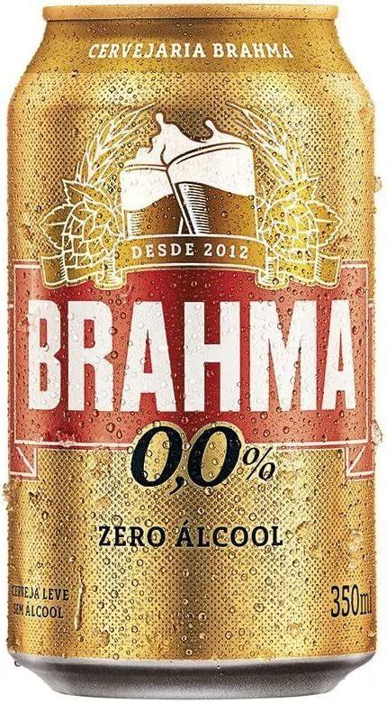 Brahma Pack cerveja chopp zero 350mL 12 unidades Essência Brasileira