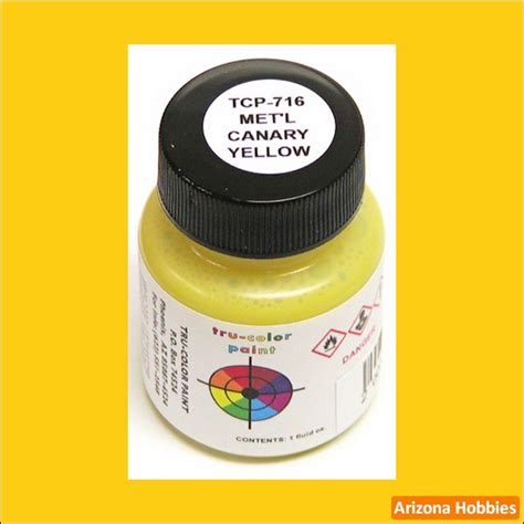 Metallic CANARY YELLOW 1 Oz Bottle Airbrush Ready