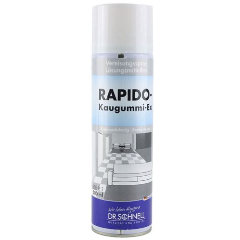 Dr Schnell Rapido Kaugummi Ex 500 Ml Vereisungsspray Bei Riemax