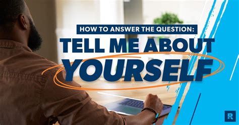 9 Best Ways To Answer The “tell Me About Yourself” Interview Ramsey