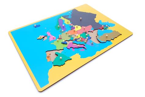 MAPA PUZZLE DE EUROPA Montessori Market