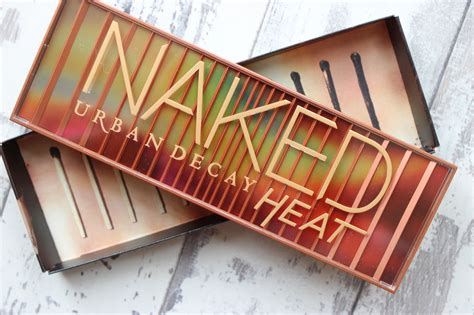 Urban Decay Naked Heat Palette Swatches And Review On Deep Skin