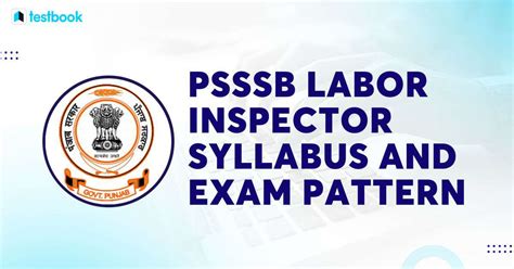 Psssb Labor Inspector Syllabus And Exam Pattern 2024 Download Pdf