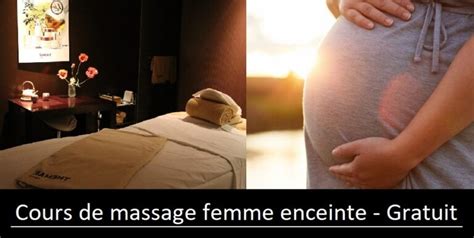 Cours De Massage Adapté à La Femme Enceinte Gratuit