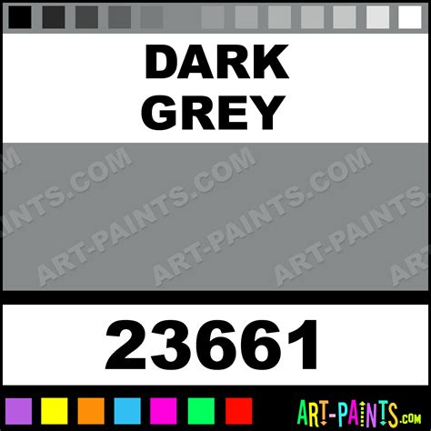 Dark Grey Artist Acrylic Paints - 23661 - Dark Grey Paint, Dark Grey ...