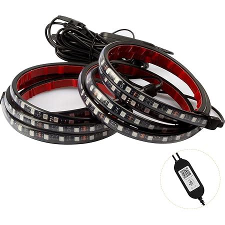 Amazon Nilight TR 05 2PCS 60 Inch 180 LEDs Bed Strip Kit With