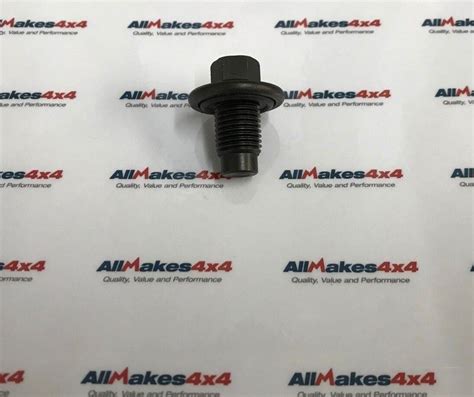 ALLMAKES LAND ROVER DISCOVERY 3 & 4 FORD SUMP PLUG & WASHER 1013938 ...