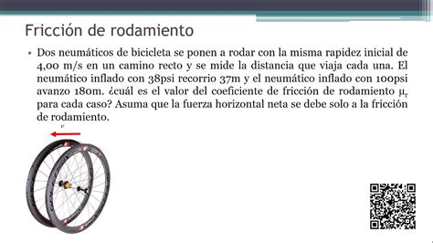 Rozamiento Por Rodadura Fricci N De Rodamiento Ejercicios Resueltos N