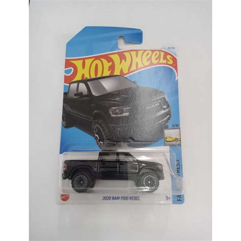 Jual Hot Wheels HW 2020 RAM 1500 REBEL Merah Hitam F24 Pickup Shopee Indonesia
