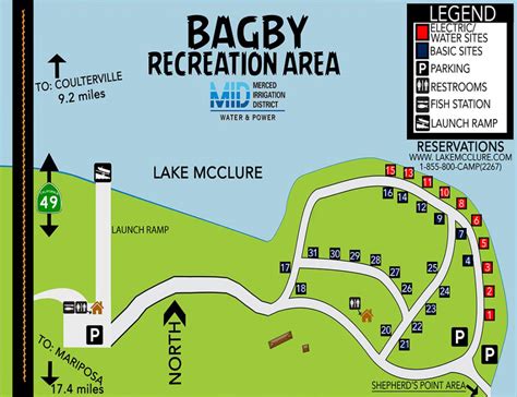 Bagby Campground Lake Mcclure