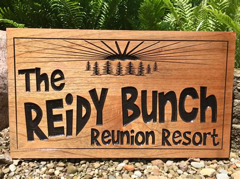 Cabin Signs Personalized Outdoor Signs Personalized Signs Custom