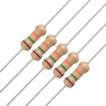 50 X 1 4W 250V 15K Ohm Axial Lead Carbon Film Resistors Single